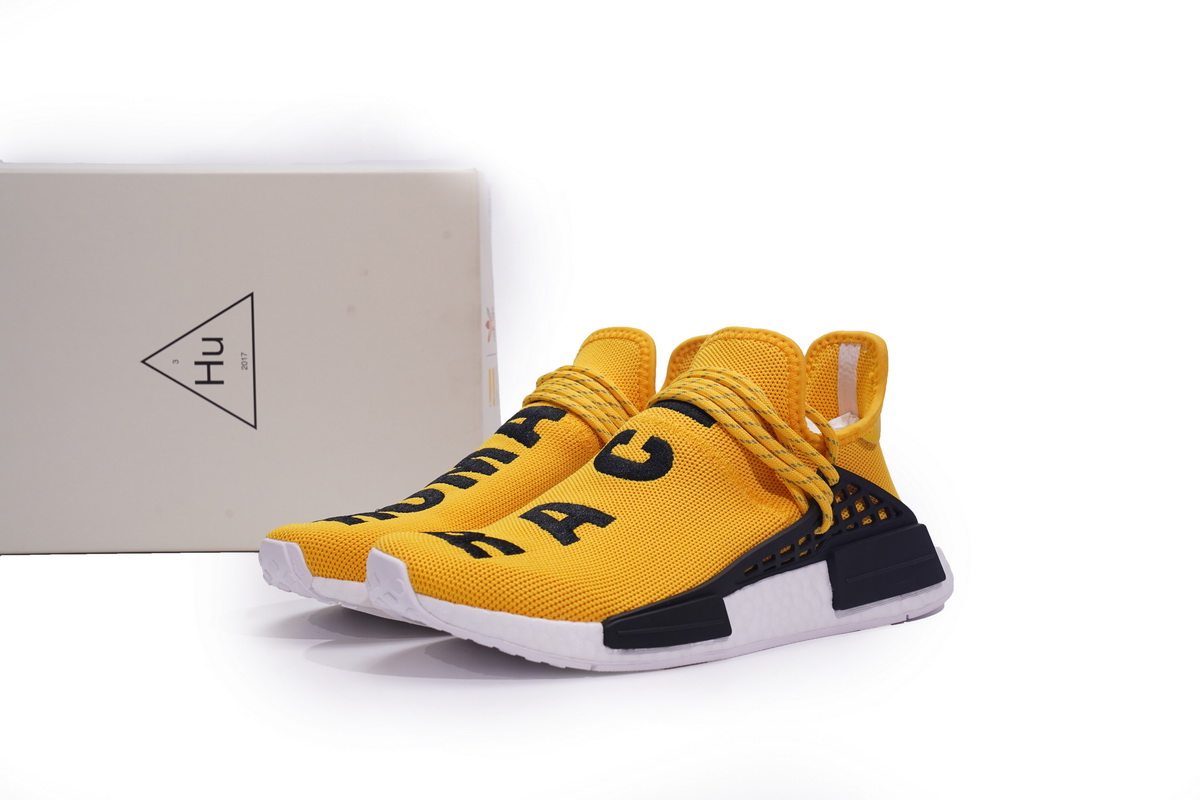Adidas Pharrell X NMD Human Race 'Yellow' BB0619 - Limited Edition Release