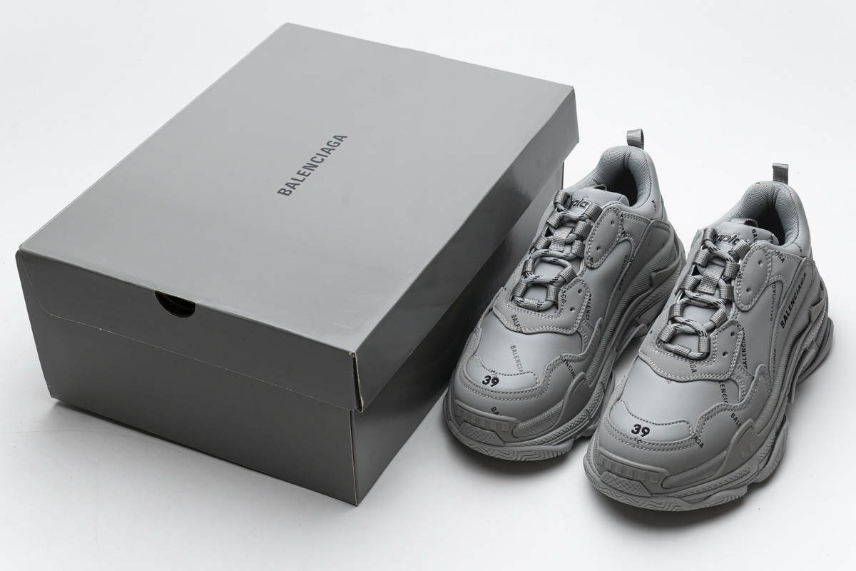 Balenciaga Triple S Sneaker Allover Logo Grey 536737 W2FA1 1210 - Shop Now Balenciaga Triple S Sneaker Allover Logo Grey 536737 W2FA1 1210 - Shop Now