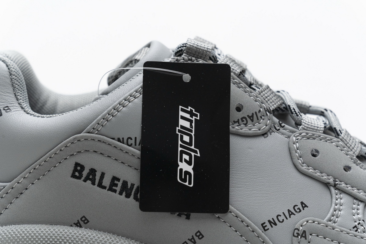 Balenciaga Triple S Sneaker Allover Logo Grey 536737 W2FA1 1210 - Shop Now Balenciaga Triple S Sneaker Allover Logo Grey 536737 W2FA1 1210 - Shop Now