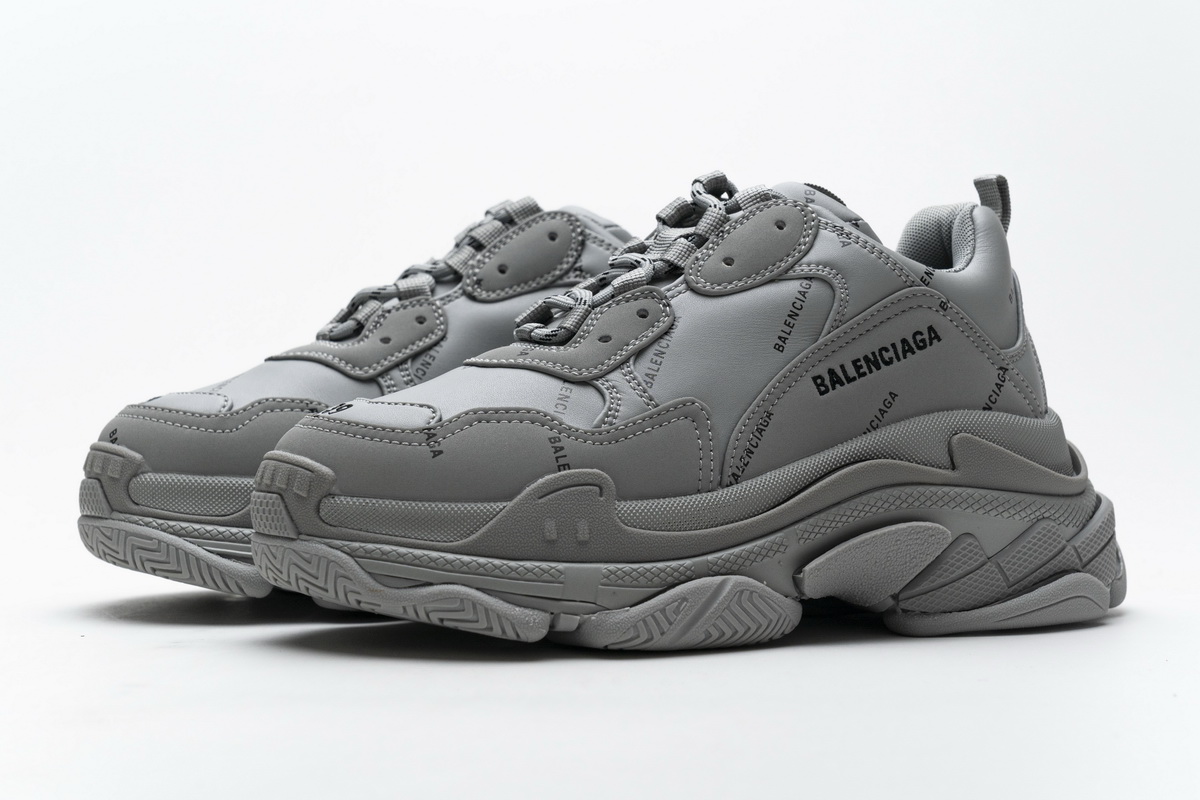 Balenciaga Triple S Sneaker Allover Logo Grey 536737 W2FA1 1210 - Shop Now Balenciaga Triple S Sneaker Allover Logo Grey 536737 W2FA1 1210 - Shop Now