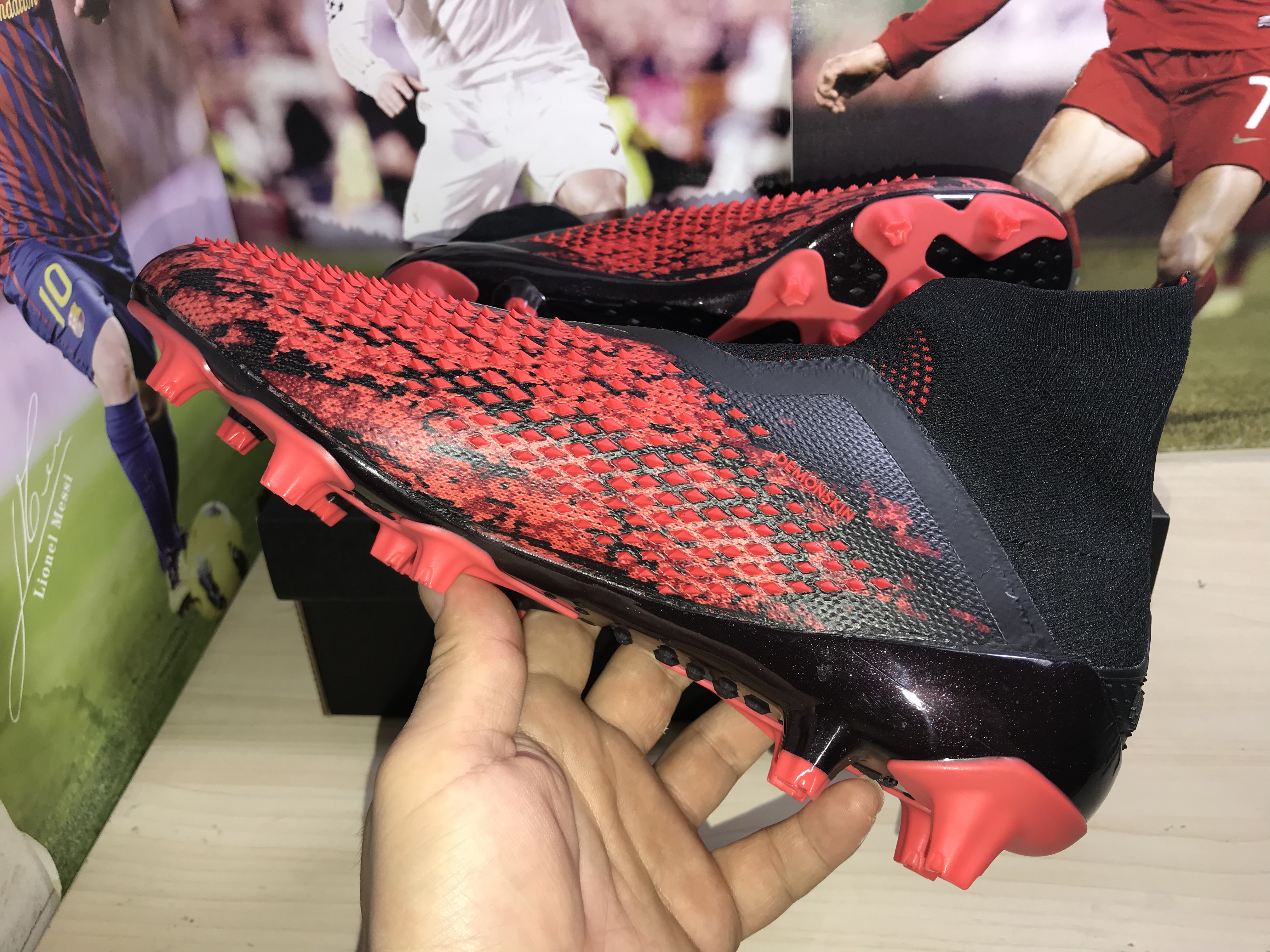 Adidas Predator Mutator 20+ AG Core Black Cloud White Active Red | FV3193