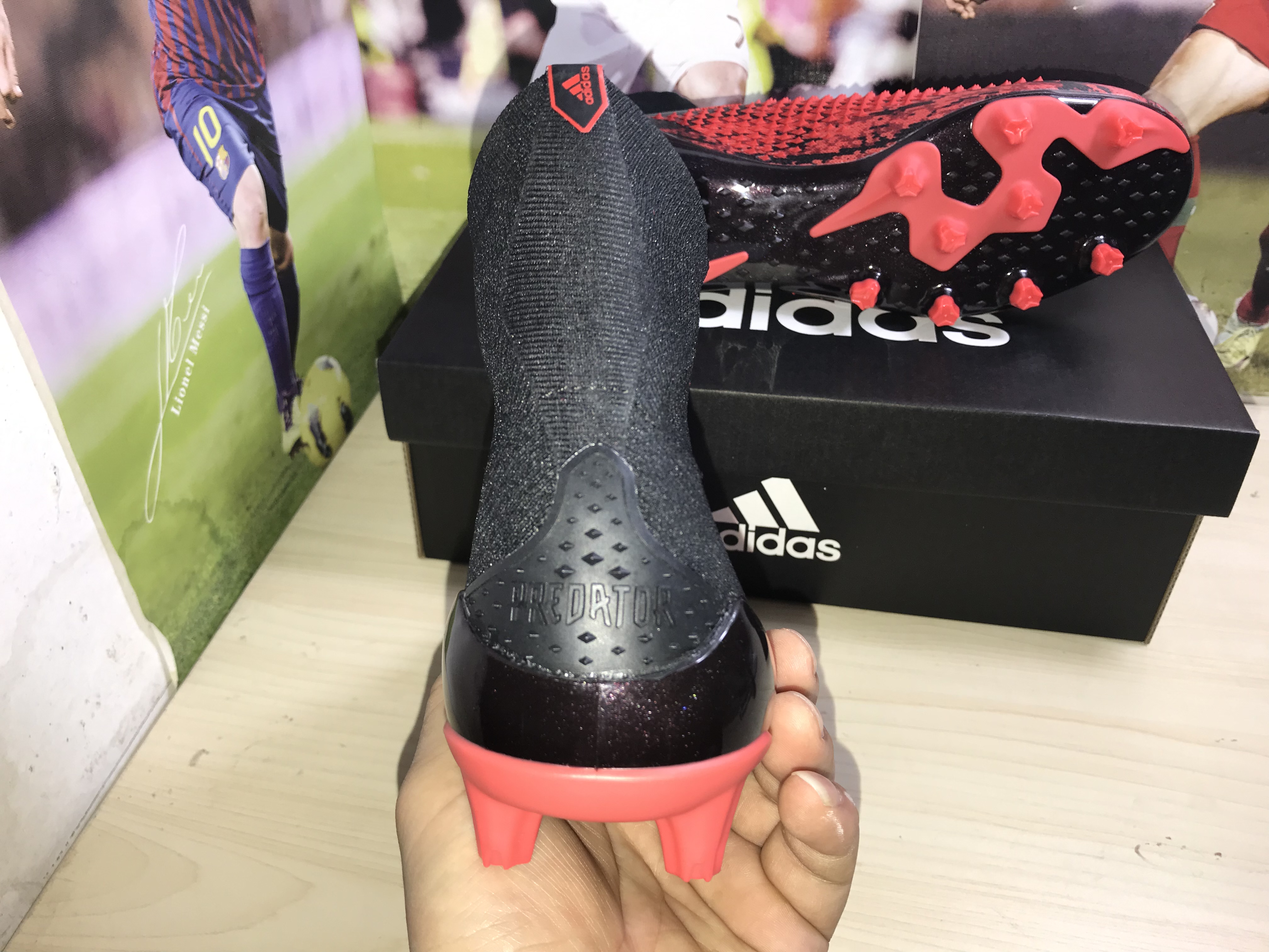Adidas Predator Mutator 20+ AG Core Black Cloud White Active Red | FV3193
