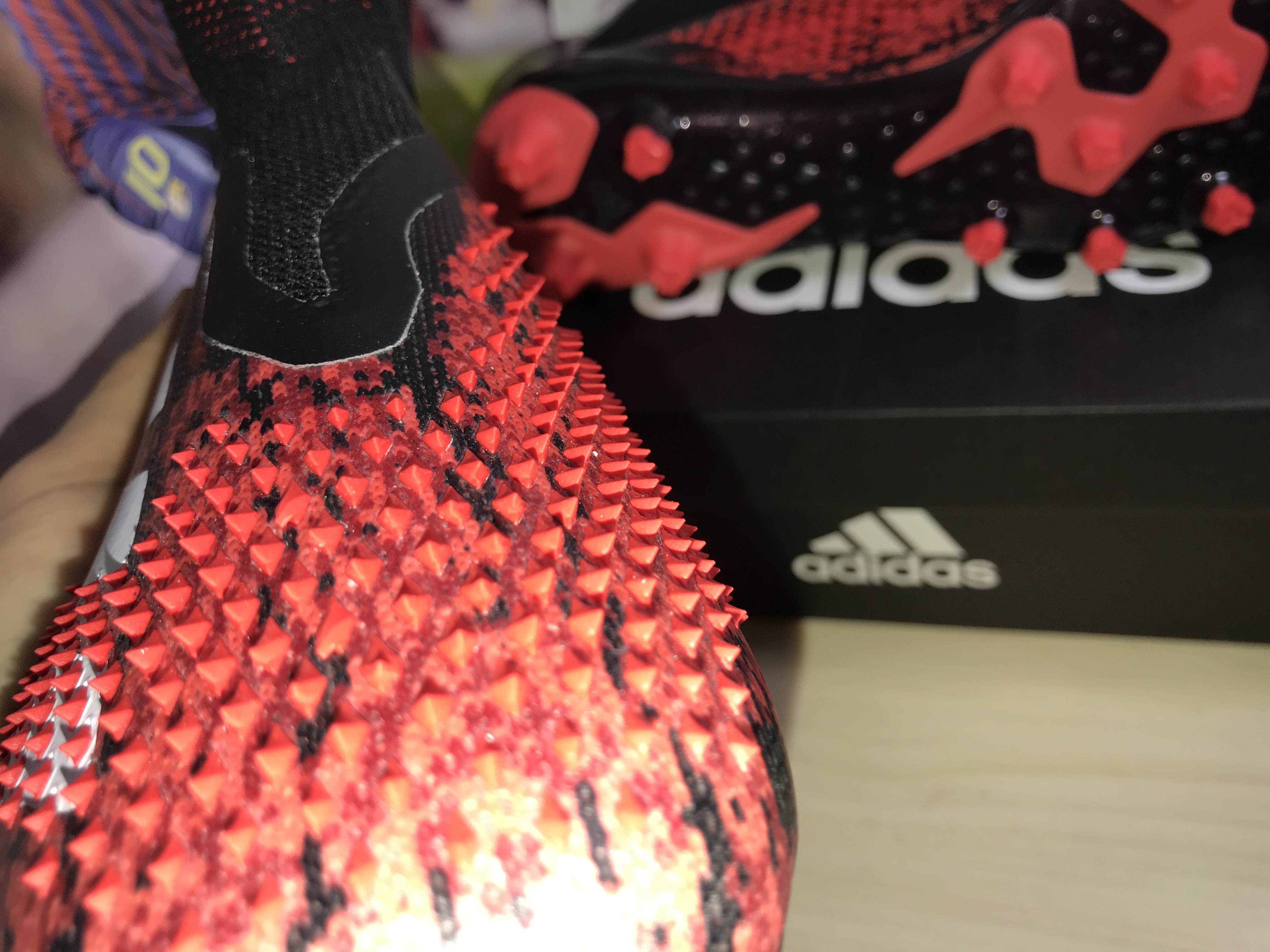 Adidas Predator Mutator 20+ AG Core Black Cloud White Active Red | FV3193