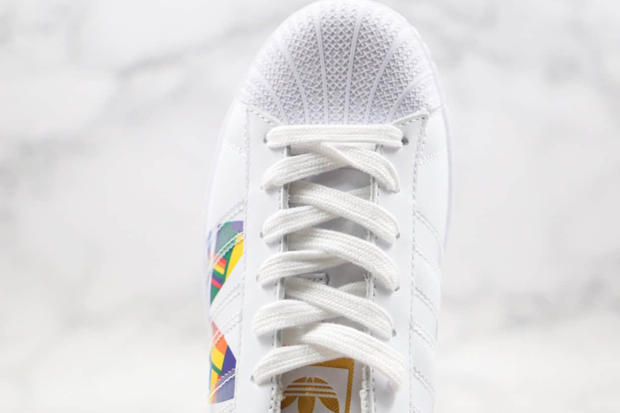 Adidas Originals Superstar Cloud White Multi-Color Shoes FU6520 - Stylish and Versatile Footwear for Men and Women