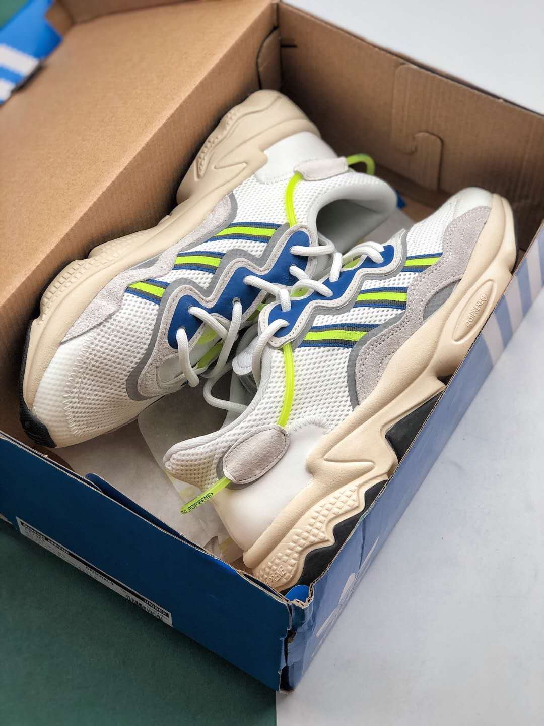 Adidas Ozweego Cloud Solar Yellow EE7009 - Stylish and Comfy Sneakers