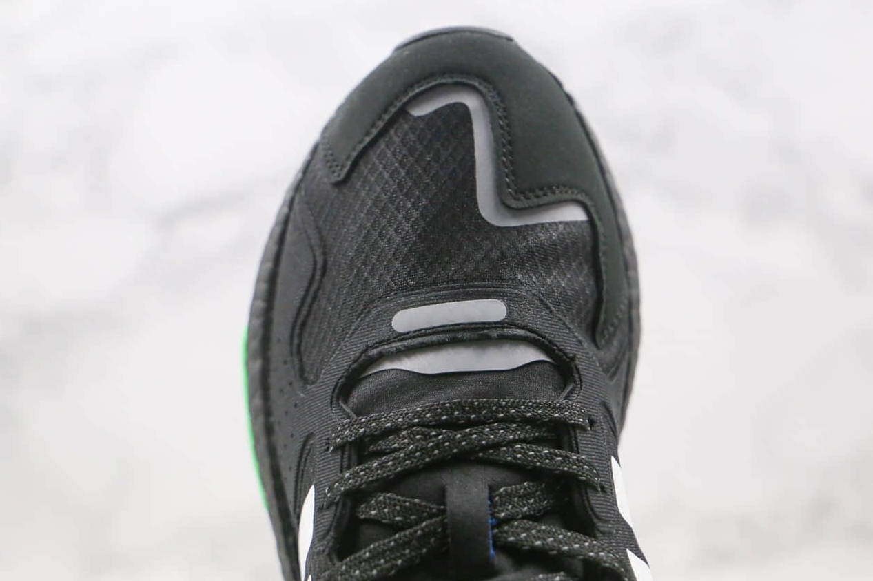 Adidas Day Jogger Core Black Green Orange Running Shoes FW3020 - Modern Style and Comfort