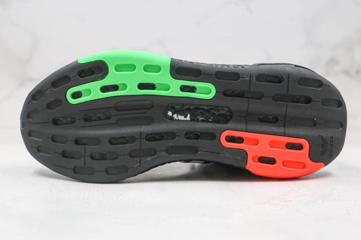 Adidas Day Jogger Core Black Green Orange Running Shoes FW3020 - Modern Style and Comfort
