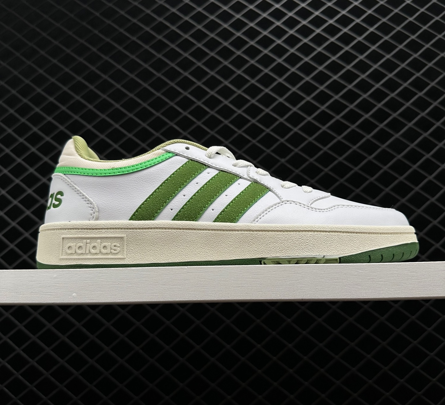 Adidas Neo Hoops 3.0 'White Green' GX9773 - Stylish and Sporty Footwear for Men