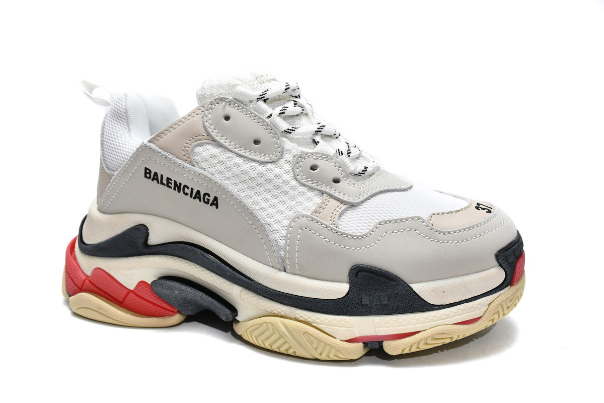 Balenciaga Triple S White Black Red 2019 | 524037 W09E1 9000 | New Arrival Balenciaga Triple S White Black Red 2019 | 524037 W09E1 9000 | New Arrival
