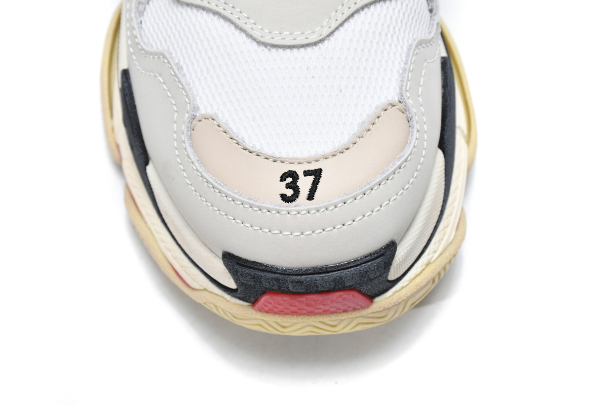 Balenciaga Triple S White Black Red 2019 | 524037 W09E1 9000 | New Arrival Balenciaga Triple S White Black Red 2019 | 524037 W09E1 9000 | New Arrival