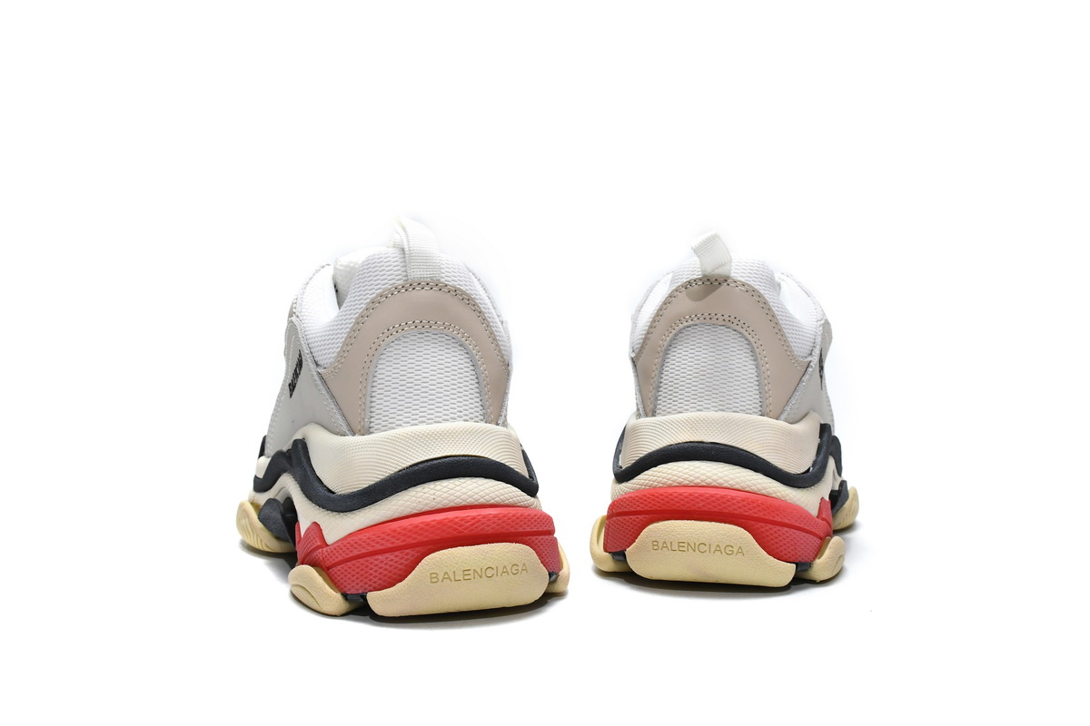 Balenciaga Triple S White Black Red 2019 | 524037 W09E1 9000 | New Arrival Balenciaga Triple S White Black Red 2019 | 524037 W09E1 9000 | New Arrival