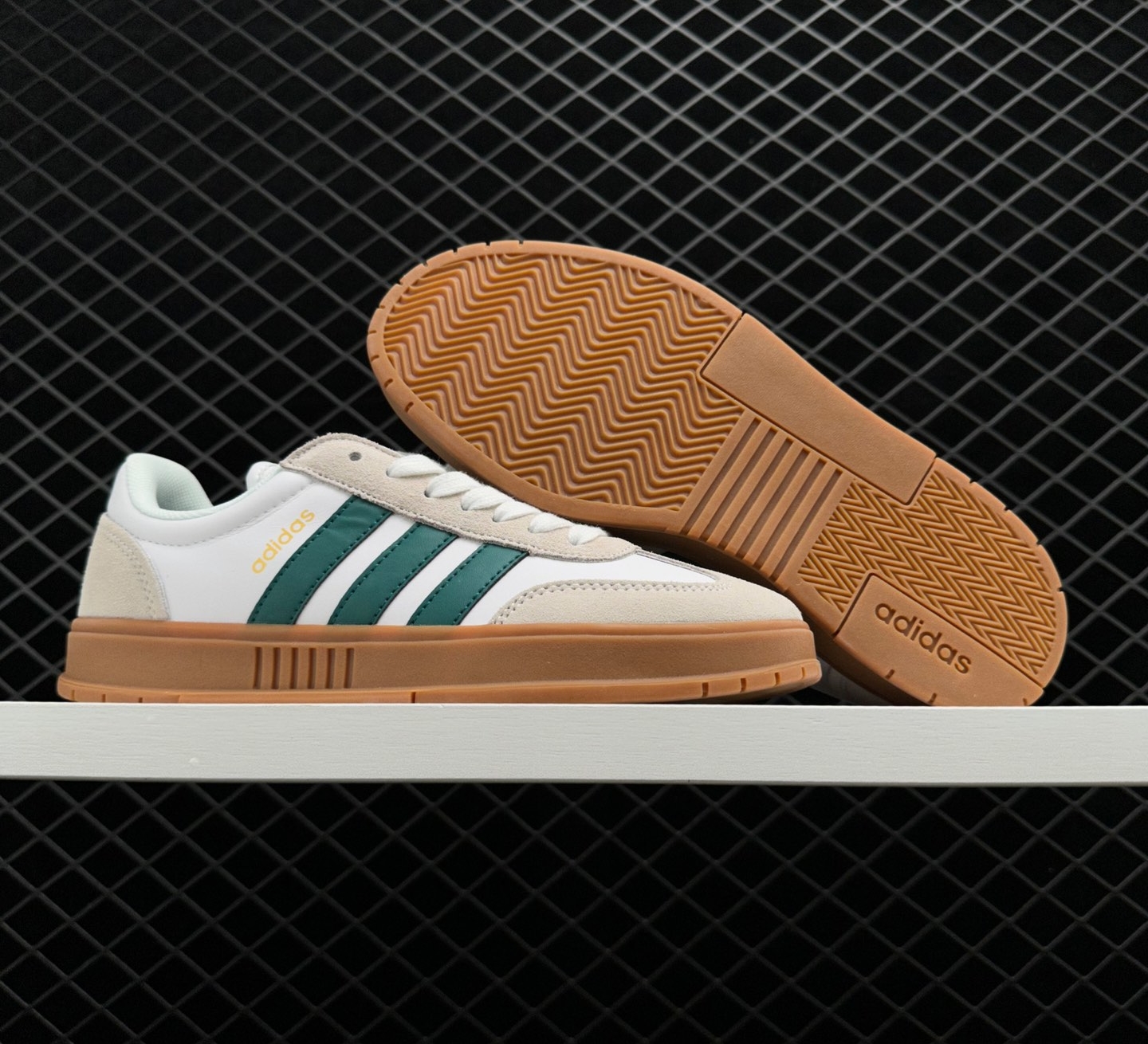 Adidas Neo Gradas White Green Brown FW7208: Classic Style with a Fresh Twist