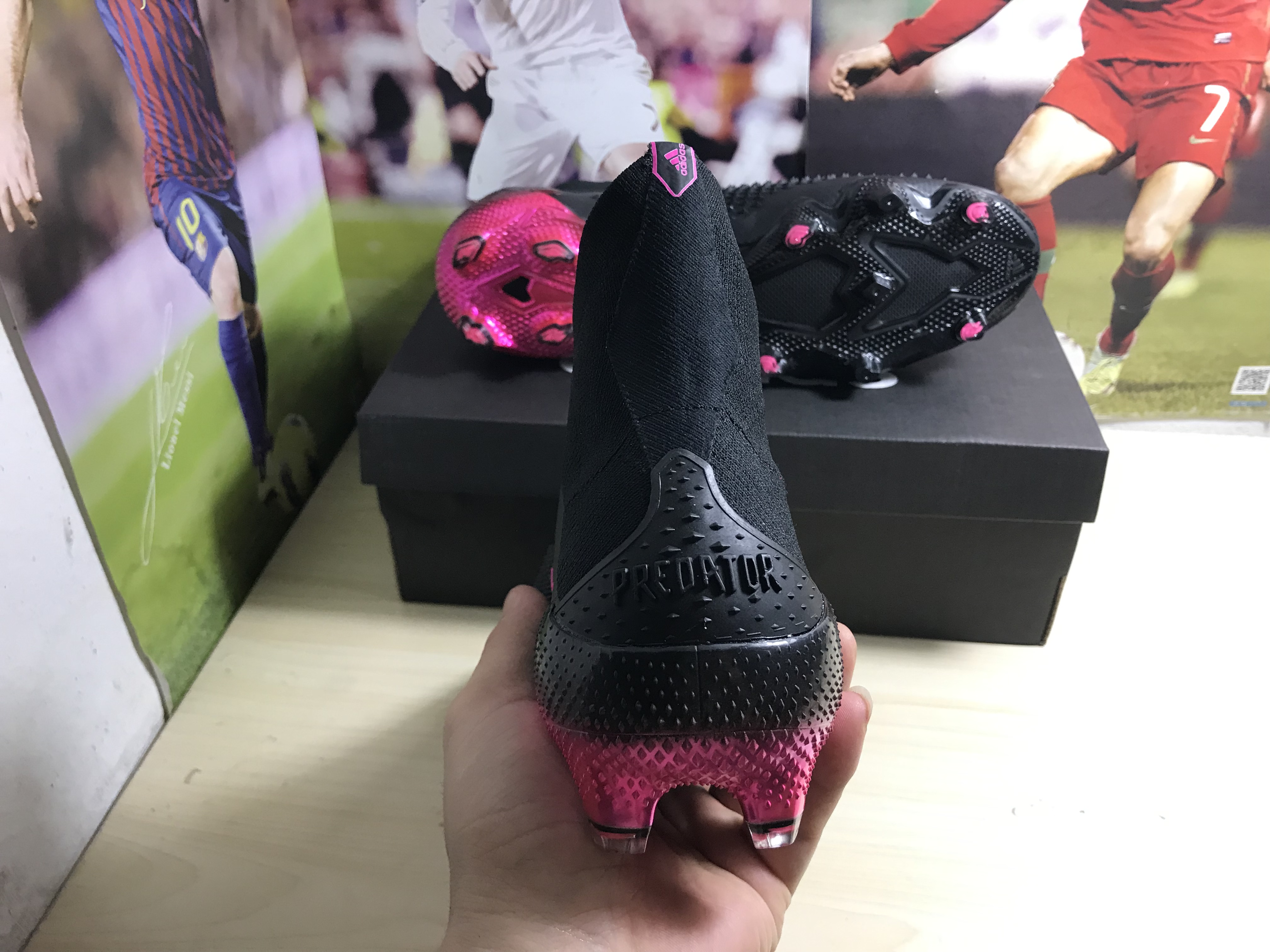 Adidas Predator Mutator 20+ FG EH2862 - Core Black Shock Pink | Fast Shipping