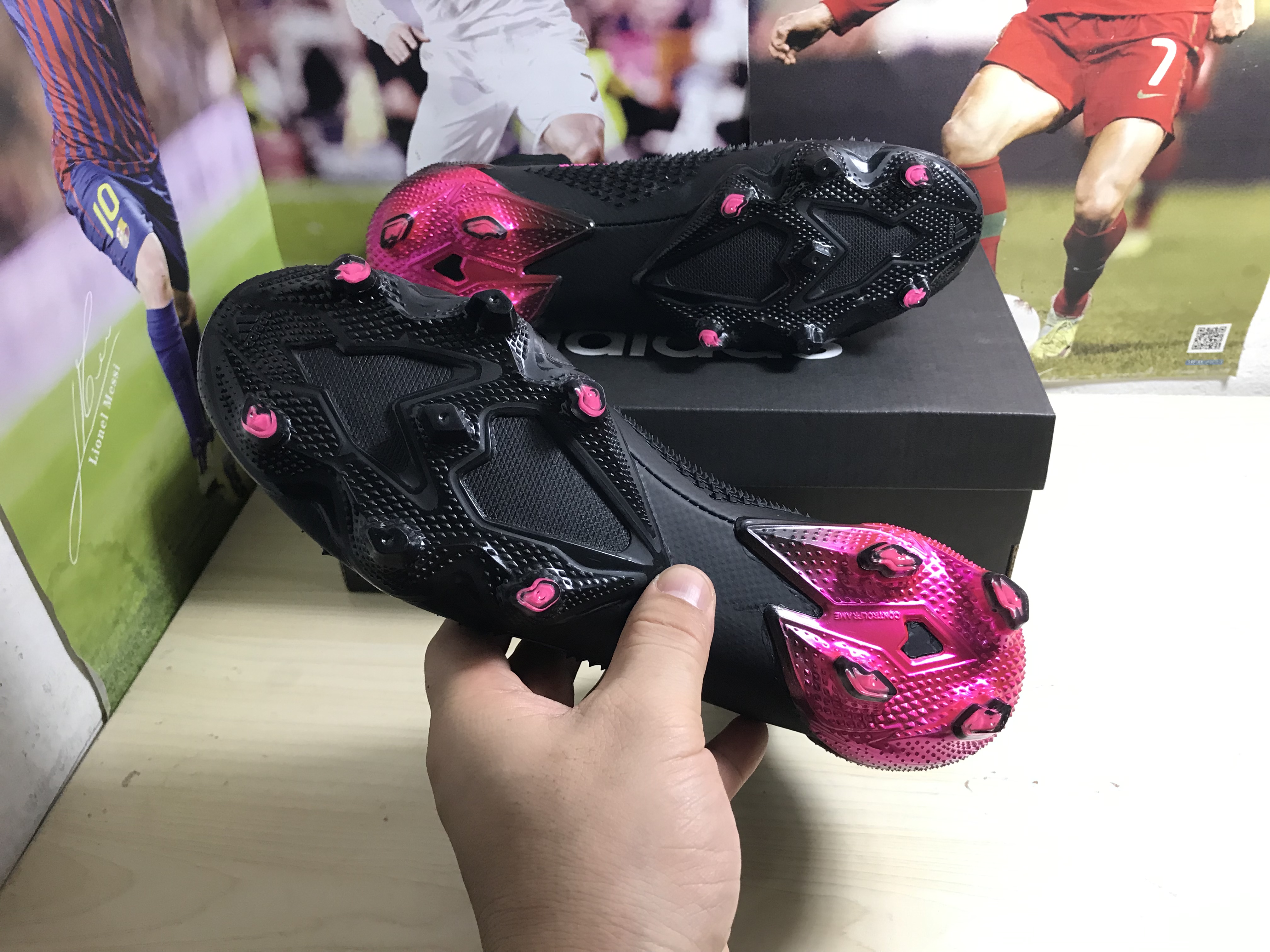 Adidas Predator Mutator 20+ FG EH2862 - Core Black Shock Pink | Fast Shipping