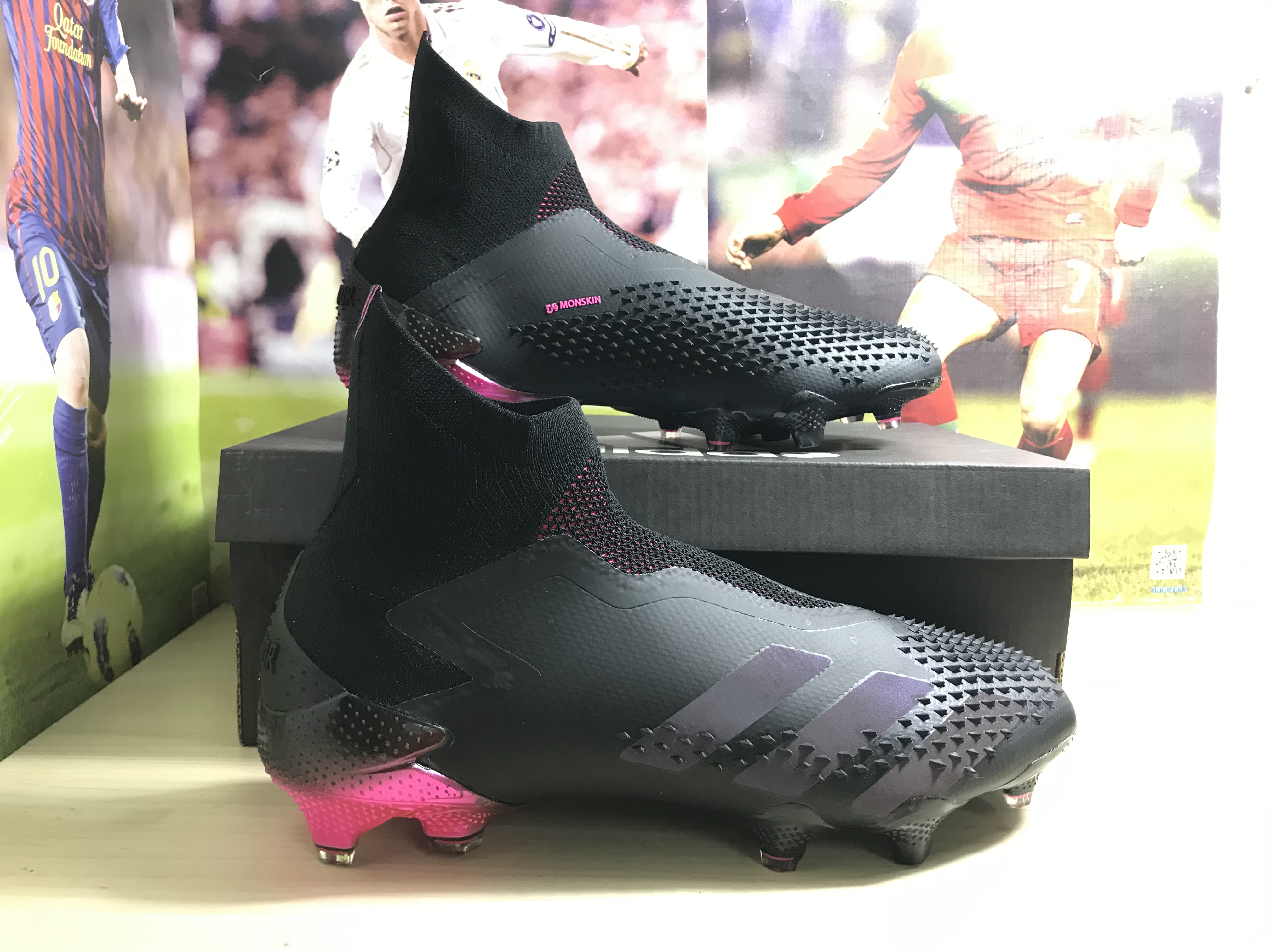 Adidas Predator Mutator 20+ FG EH2862 - Core Black Shock Pink | Fast Shipping