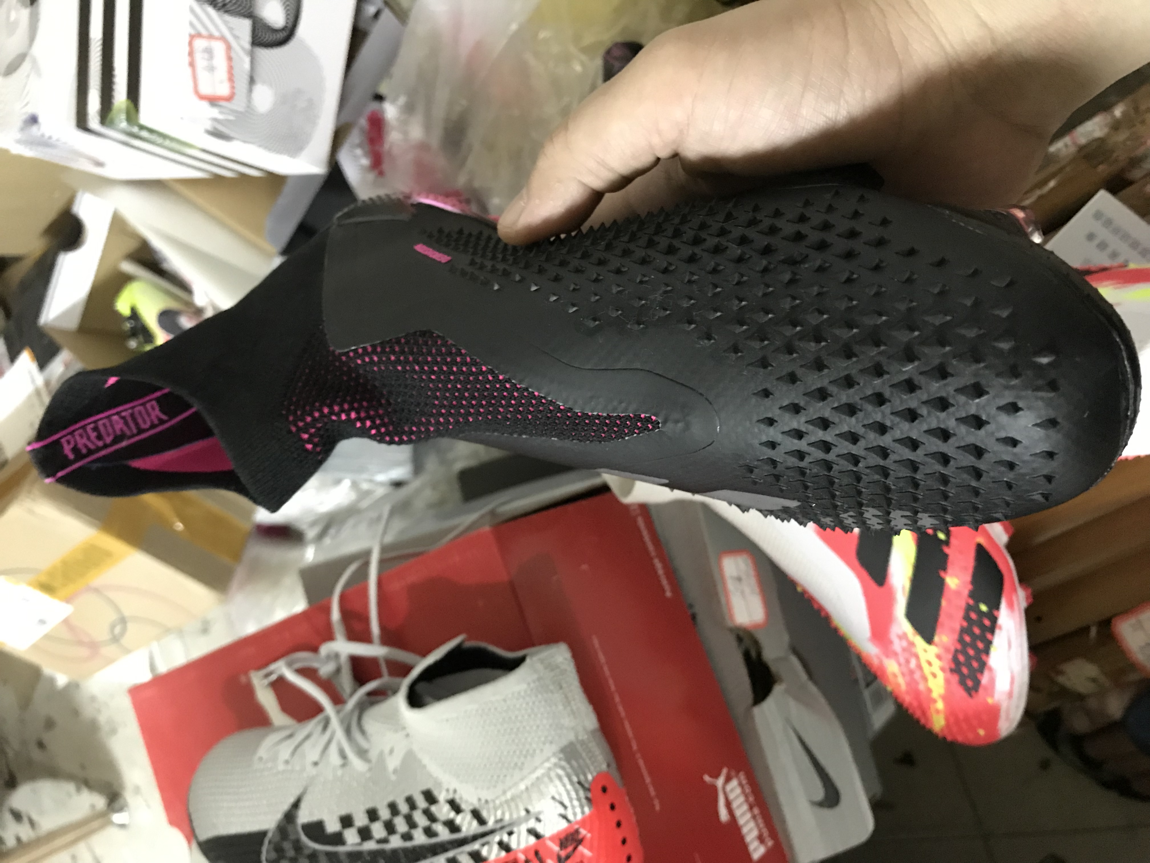 Adidas Predator Mutator 20+ FG EH2862 - Core Black Shock Pink | Fast Shipping