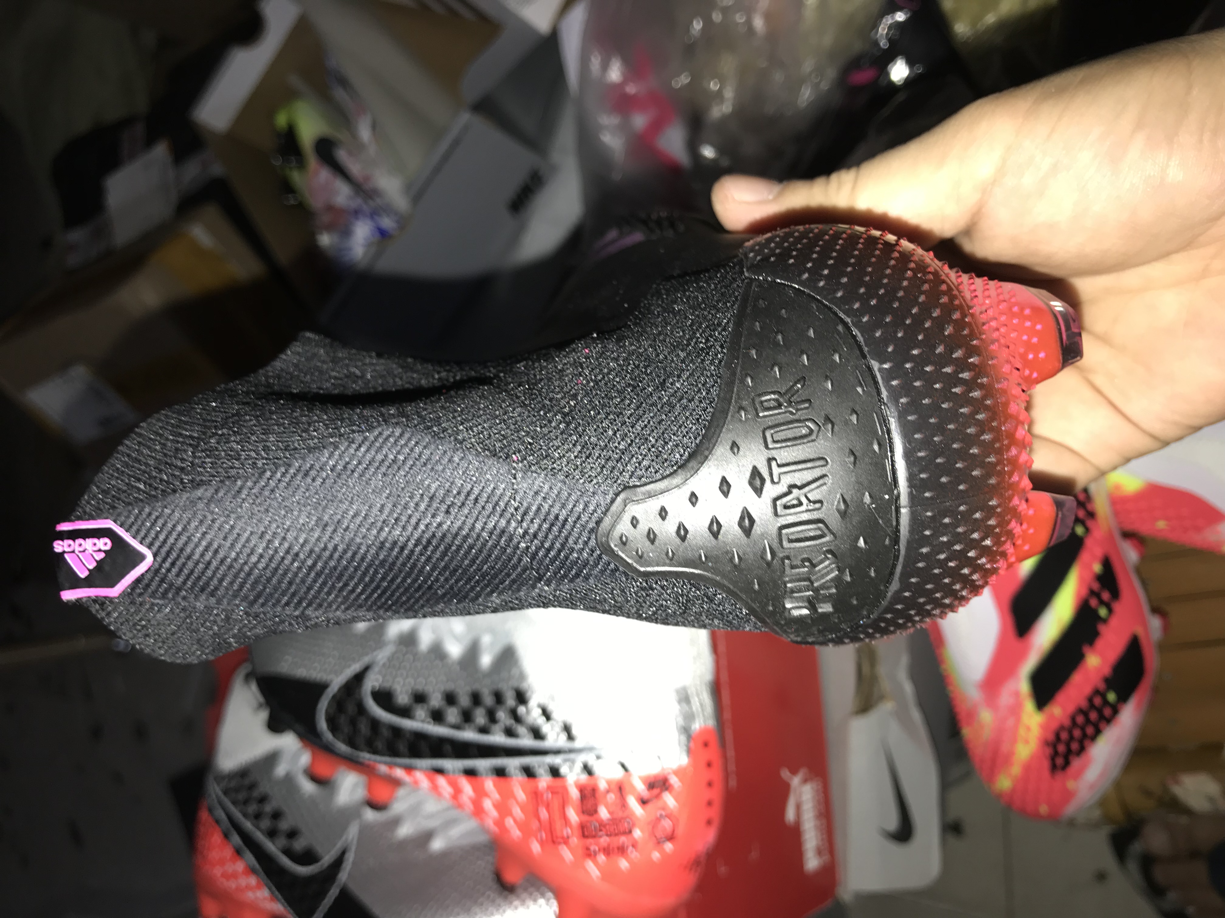 Adidas Predator Mutator 20+ FG EH2862 - Core Black Shock Pink | Fast Shipping