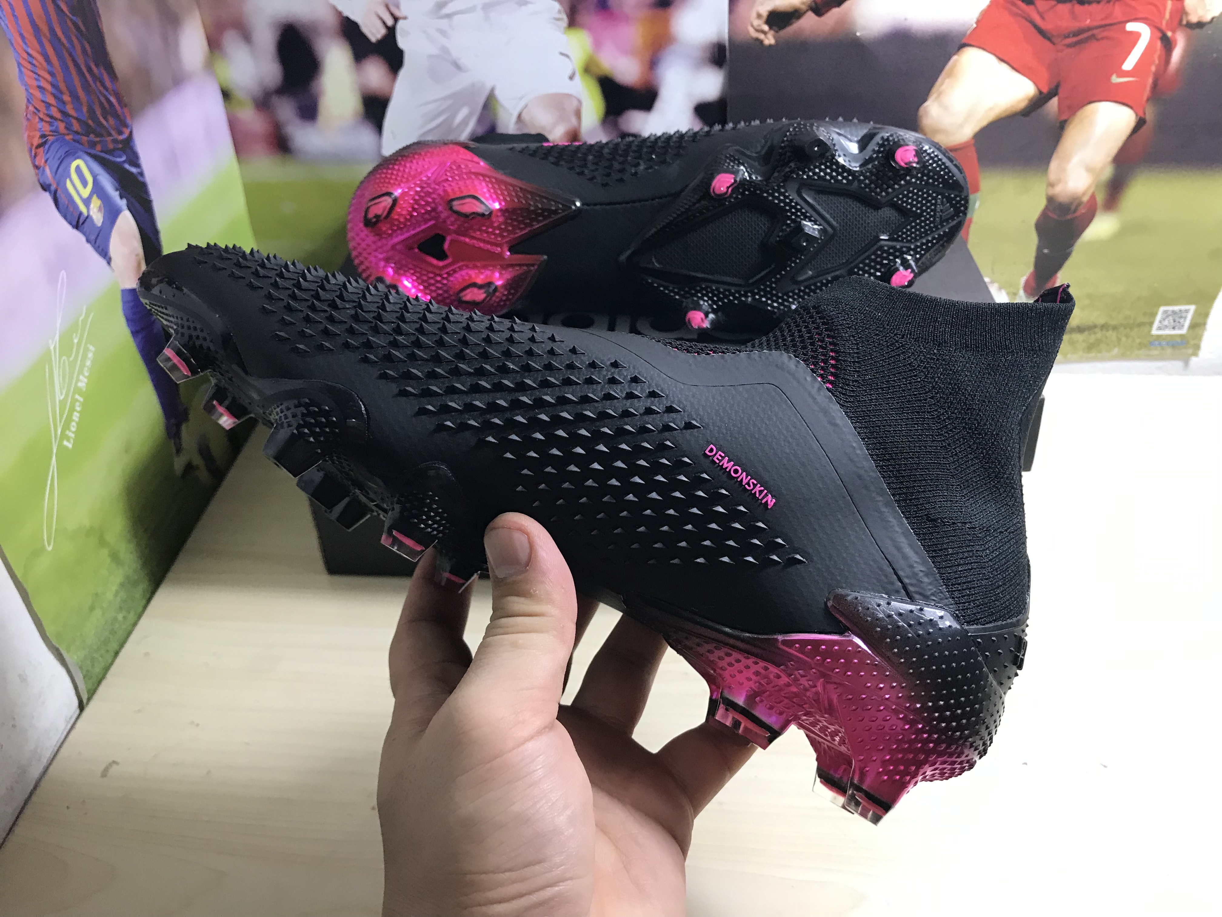 Adidas Predator Mutator 20+ FG EH2862 - Core Black Shock Pink | Fast Shipping