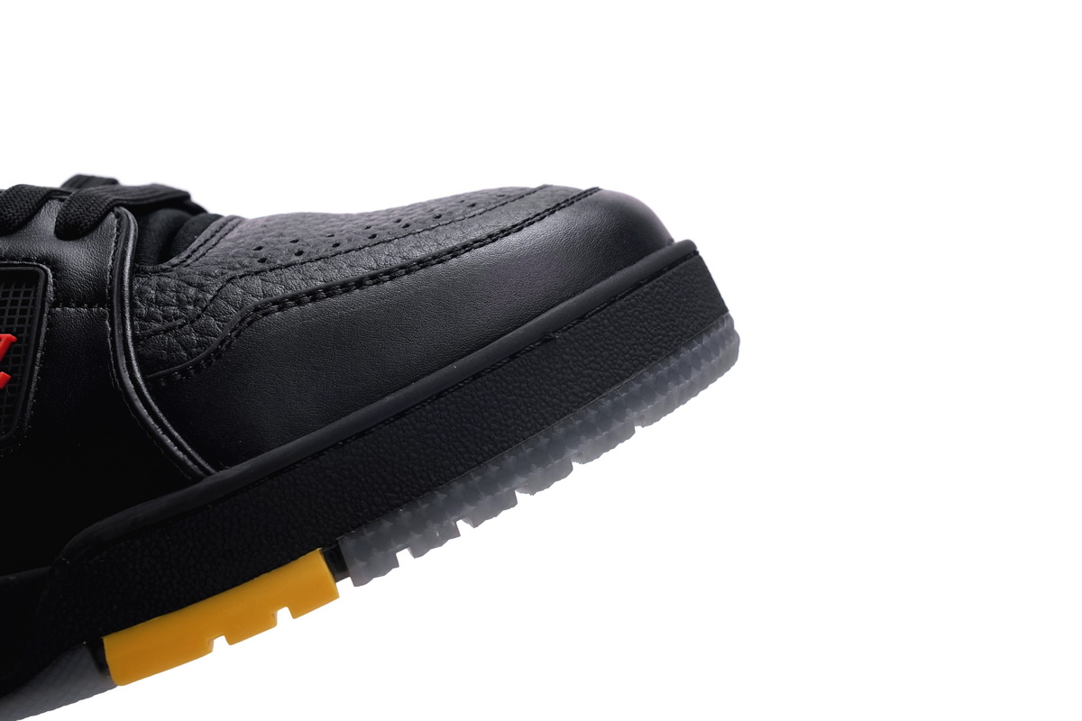 Louis Vuitton Black Litchi Pattern Trainer - FD0226 | Shop Now!