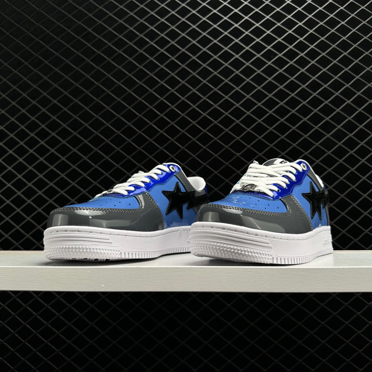 A Bathing Ape Bape Sta Low Navy Color Combo - Stylish Sneakers for Urban Fashion Enthusiasts