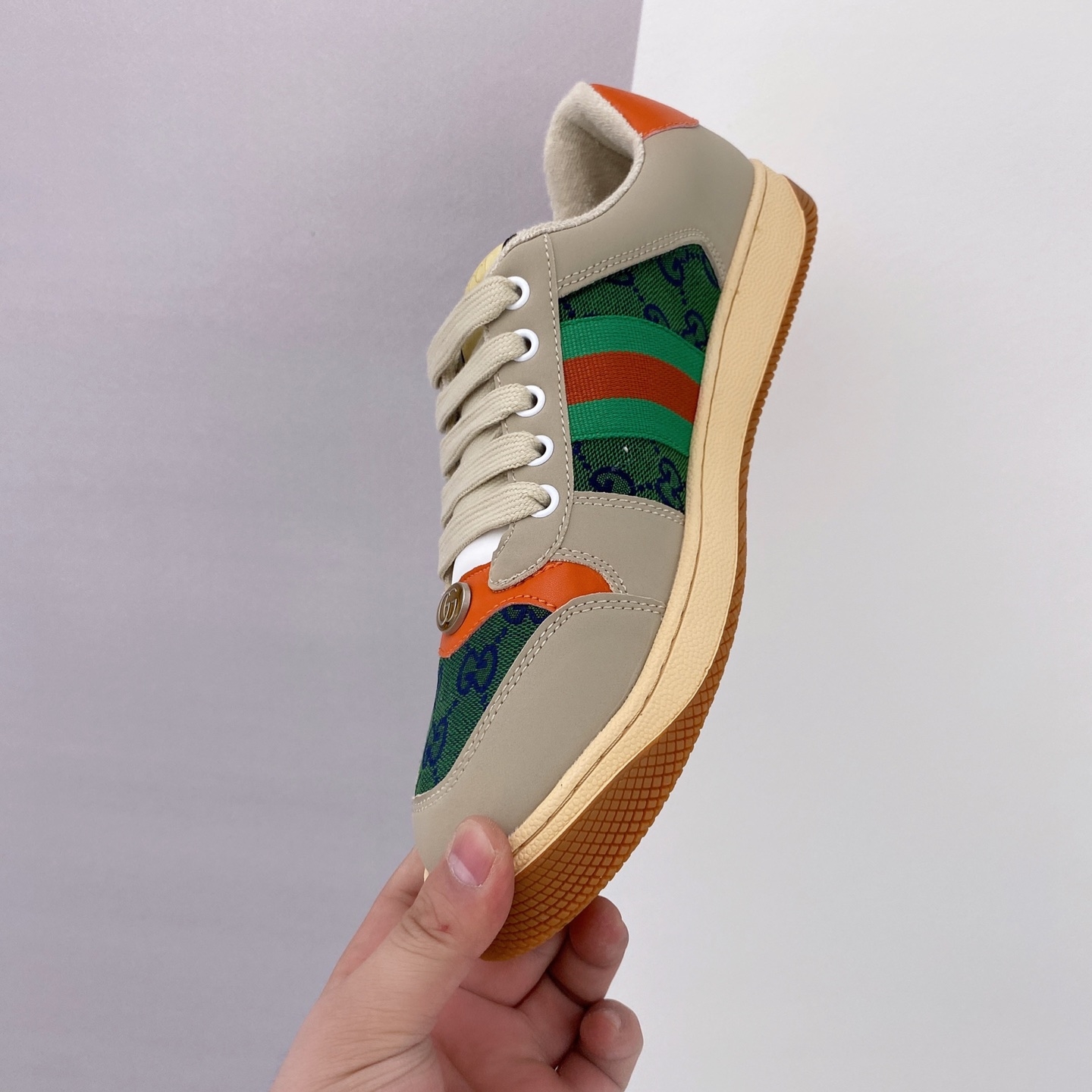GUCCI Screener Default Color 570443-9SFR0-3390: Authentic Luxury Designer Sneakers