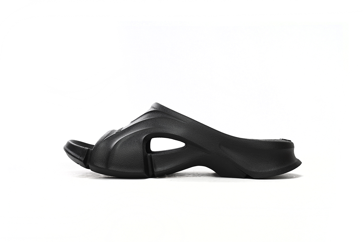 Balenciaga Mold Slide Sandal 'Black' - Shop Now for Sleek Style