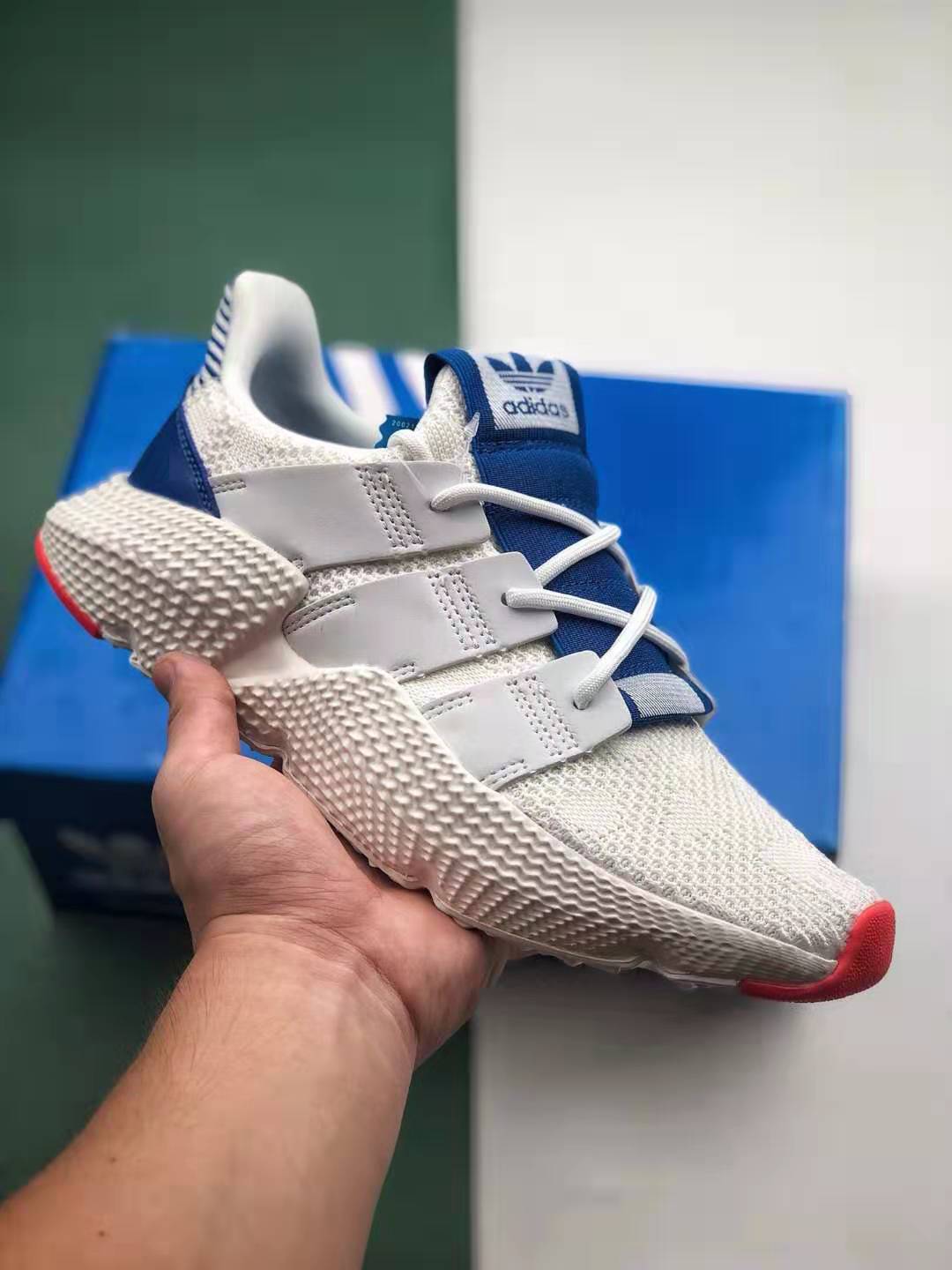 Adidas Originals Prophere White Blue EH0950 - Stylish and Trendy Sneakers