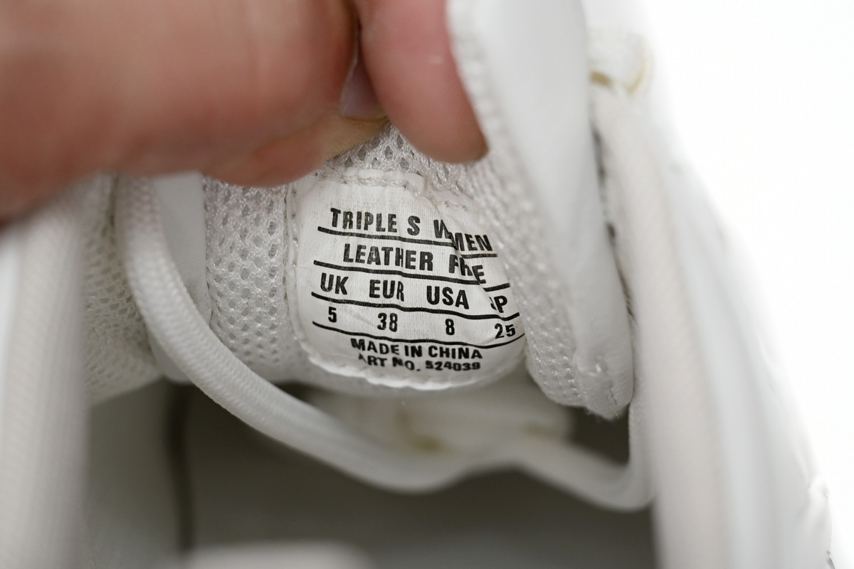 Balenciaga Wmns Triple S 'Logotype - White' 524039 W2FAB 9010 - Stylish Women's Sneakers Balenciaga Wmns Triple S 'Logotype - White' 524039 W2FAB 9010 - Stylish Women's Sneakers