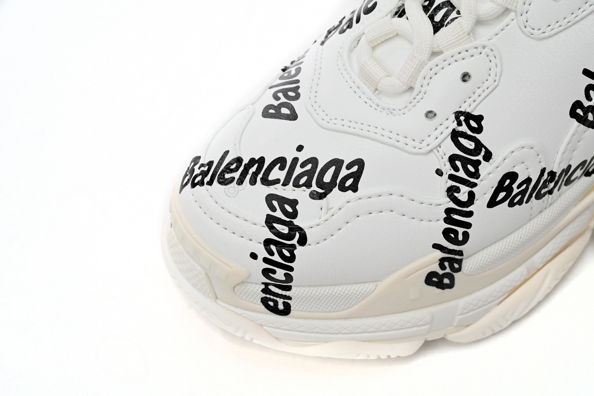 Balenciaga Wmns Triple S 'Logotype - White' 524039 W2FAB 9010 - Stylish Women's Sneakers Balenciaga Wmns Triple S 'Logotype - White' 524039 W2FAB 9010 - Stylish Women's Sneakers