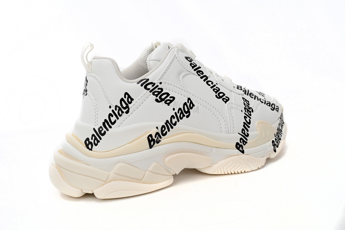 Balenciaga Wmns Triple S 'Logotype - White' 524039 W2FAB 9010 - Stylish Women's Sneakers Balenciaga Wmns Triple S 'Logotype - White' 524039 W2FAB 9010 - Stylish Women's Sneakers