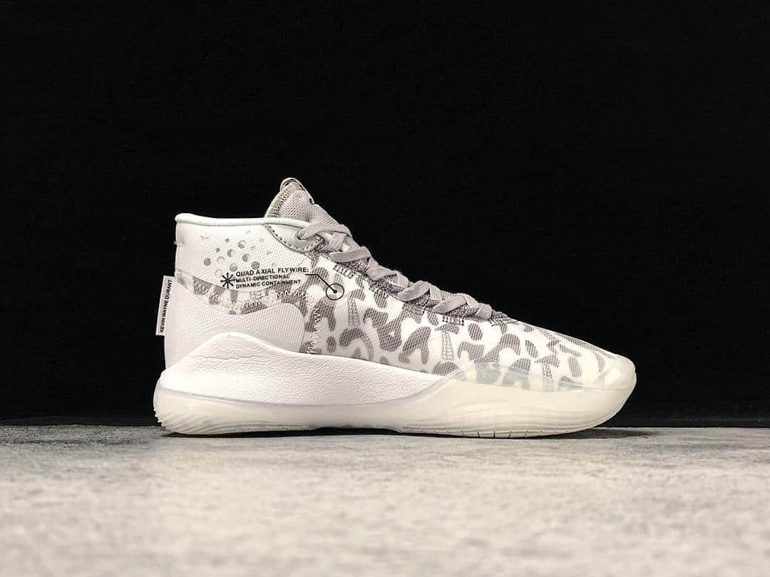 Nike Zoom KD 12 EP White Multi Color AR4230-106 - Top Performance Basketball Shoes