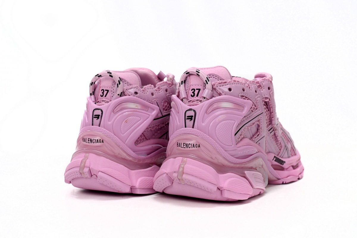 Balenciaga Wmns Runner Sneaker 'Pink' 677402 W3RB1 5000 - Stylish and Sleek Women's Footwear Balenciaga Wmns Runner Sneaker 'Pink' 677402 W3RB1 5000 - Stylish and Sleek Women's Footwear