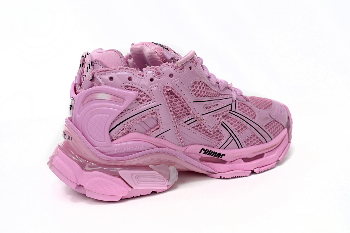 Balenciaga Wmns Runner Sneaker 'Pink' 677402 W3RB1 5000 - Stylish and Sleek Women's Footwear Balenciaga Wmns Runner Sneaker 'Pink' 677402 W3RB1 5000 - Stylish and Sleek Women's Footwear