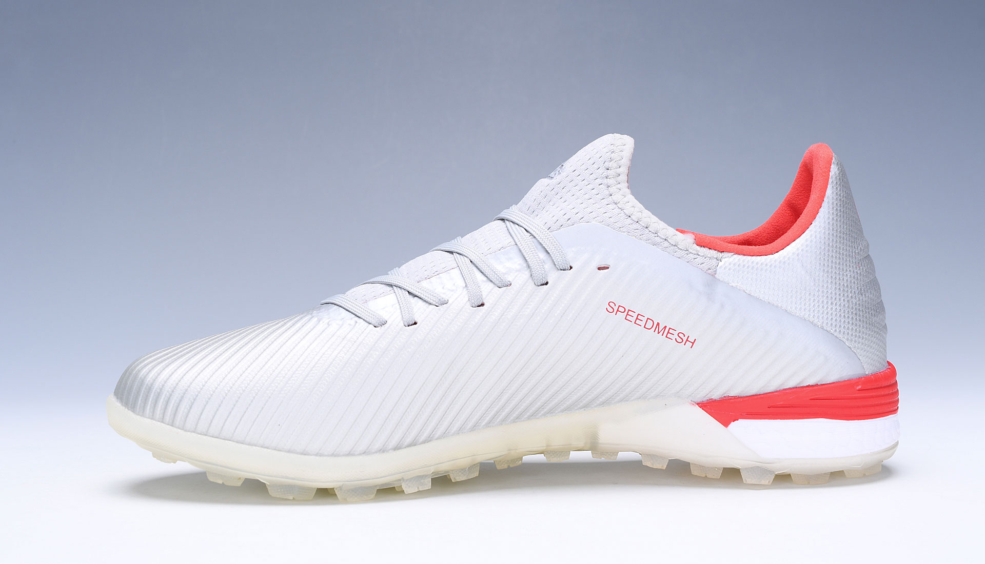 Adidas X 19.1 TF 302 Redirect - Silver Metallic Red Footwear White G25752: High-performance Turf Soccer Shoes