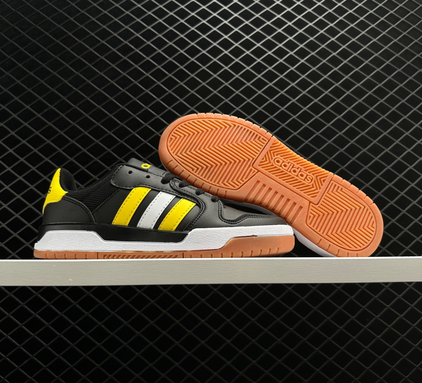 Adidas Neo Entrap Black Yellow White FY5642 – Stylish Sneakers for Every Outfit