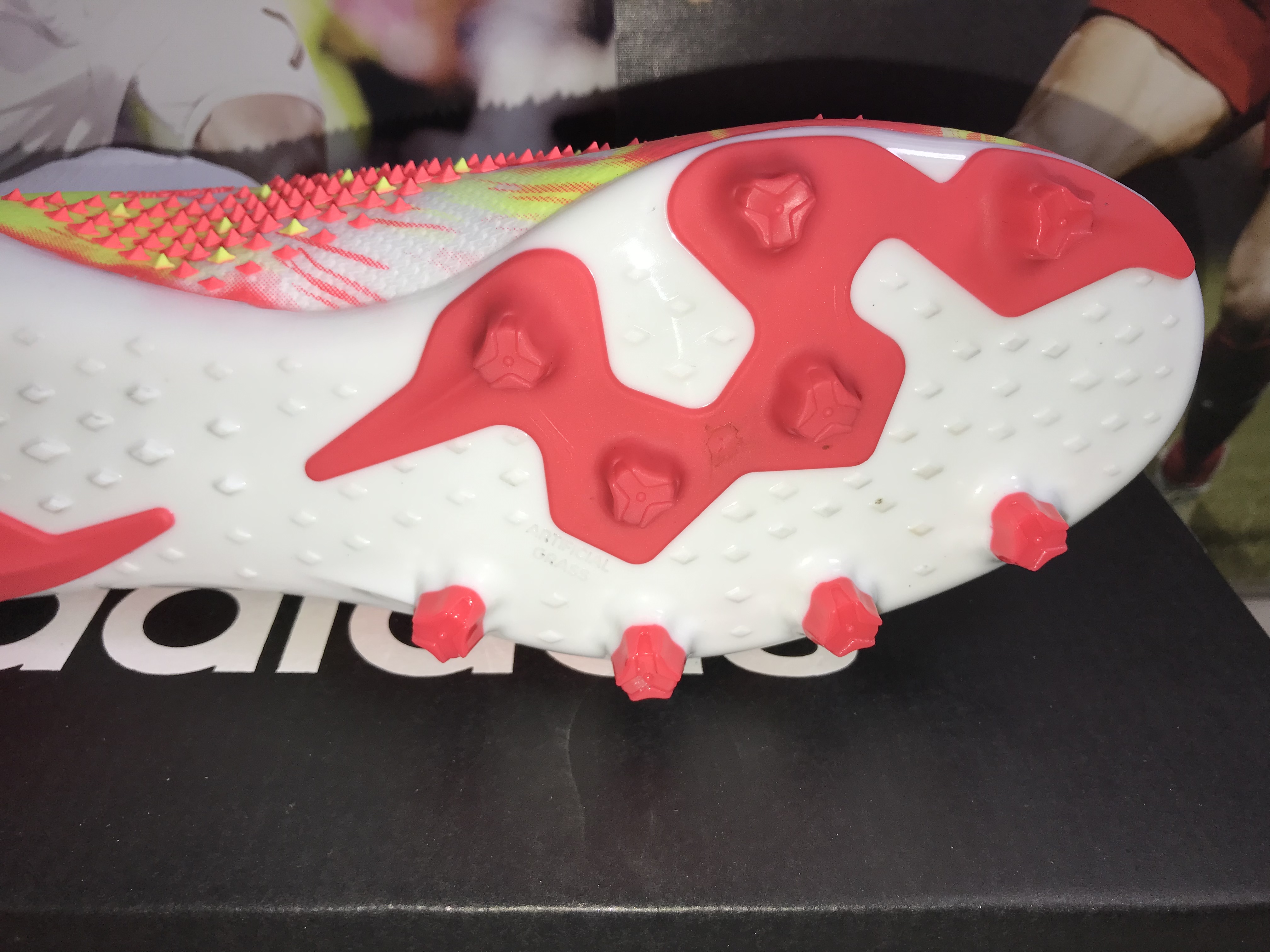 Adidas Predator Mutator 20.1 Ag 'White Core Black Pop' EG1623 - High-Performance Soccer Cleats