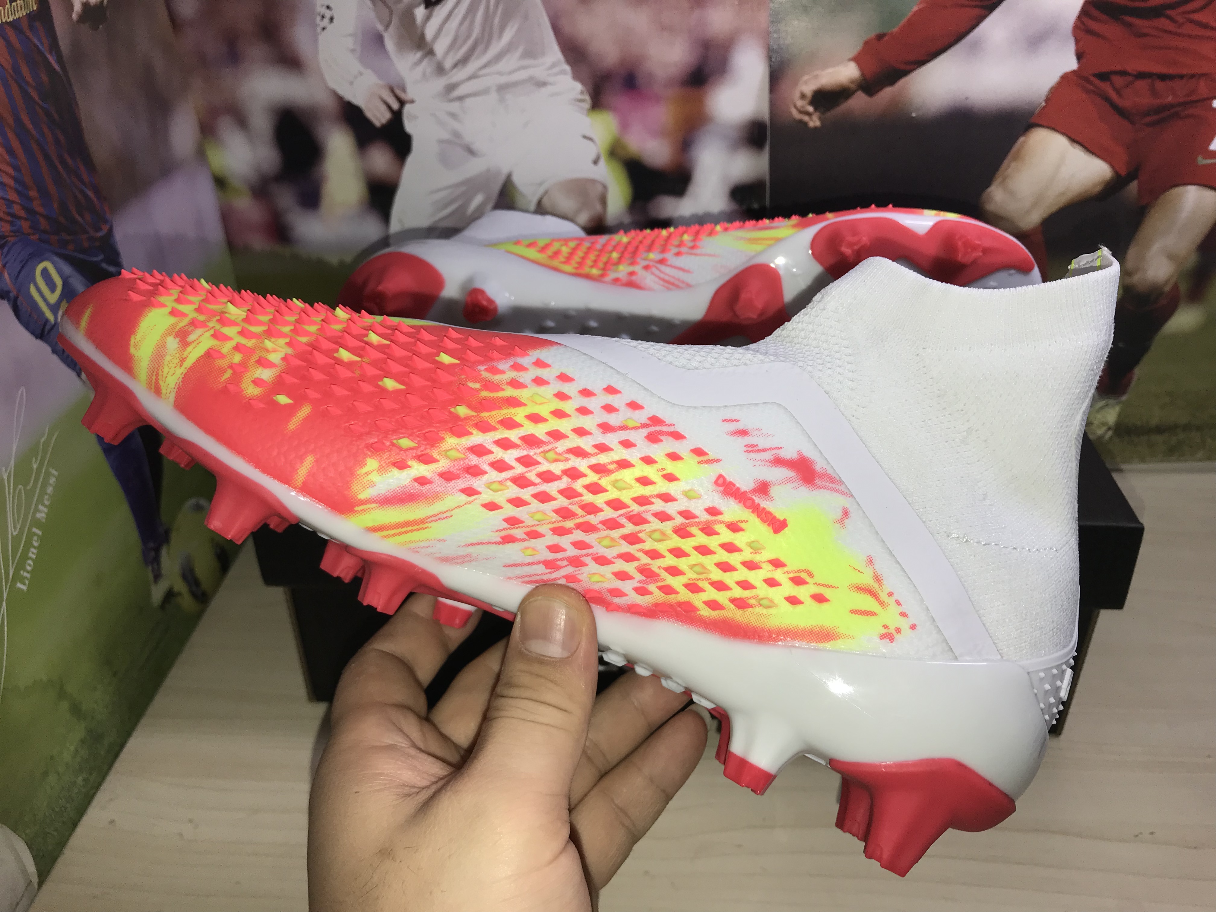 Adidas Predator Mutator 20.1 Ag 'White Core Black Pop' EG1623 - High-Performance Soccer Cleats