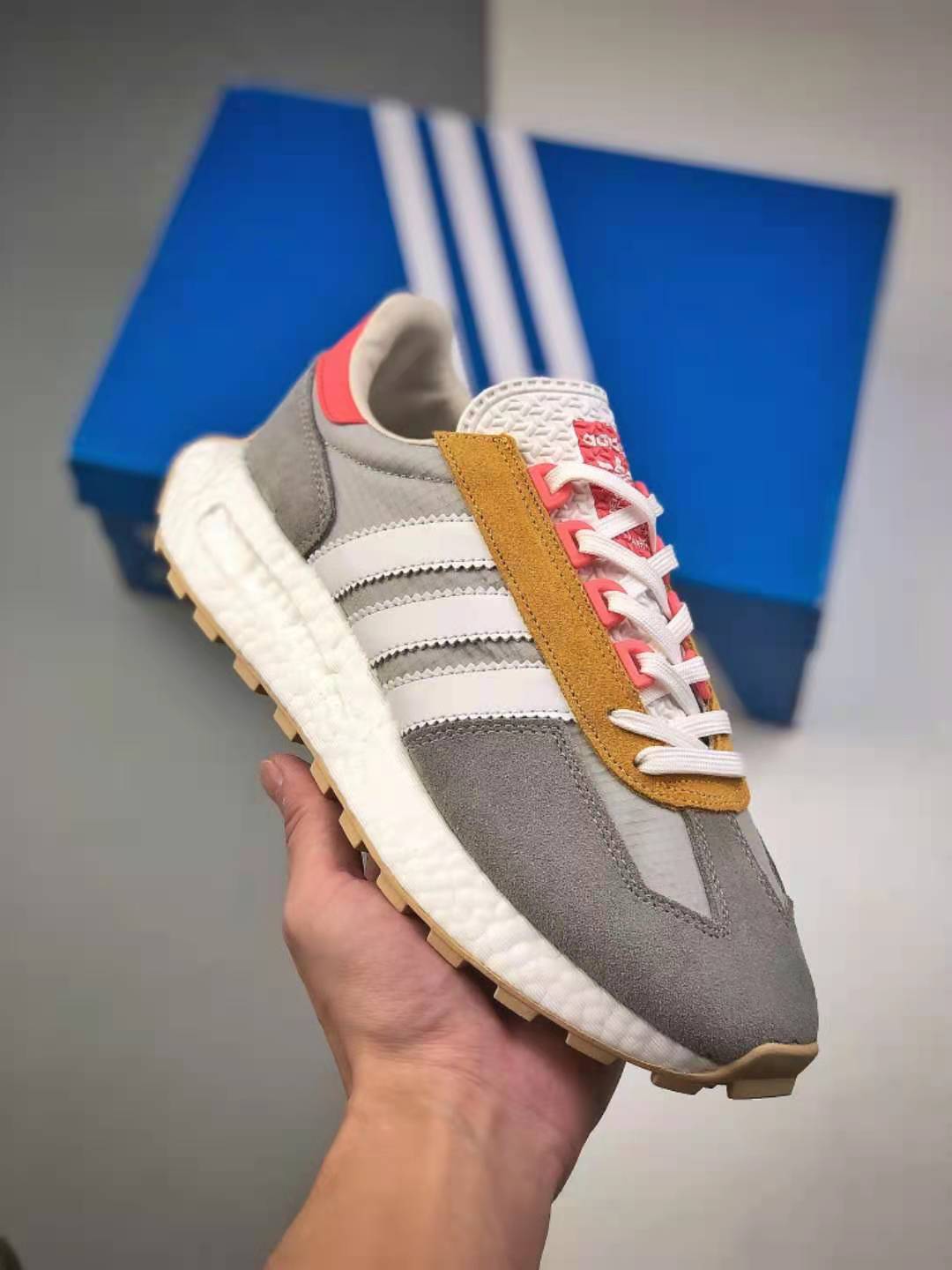 Adidas Retropy E5 Grey Orange GY1033 - Trendy and Stylish Athletic Sneakers