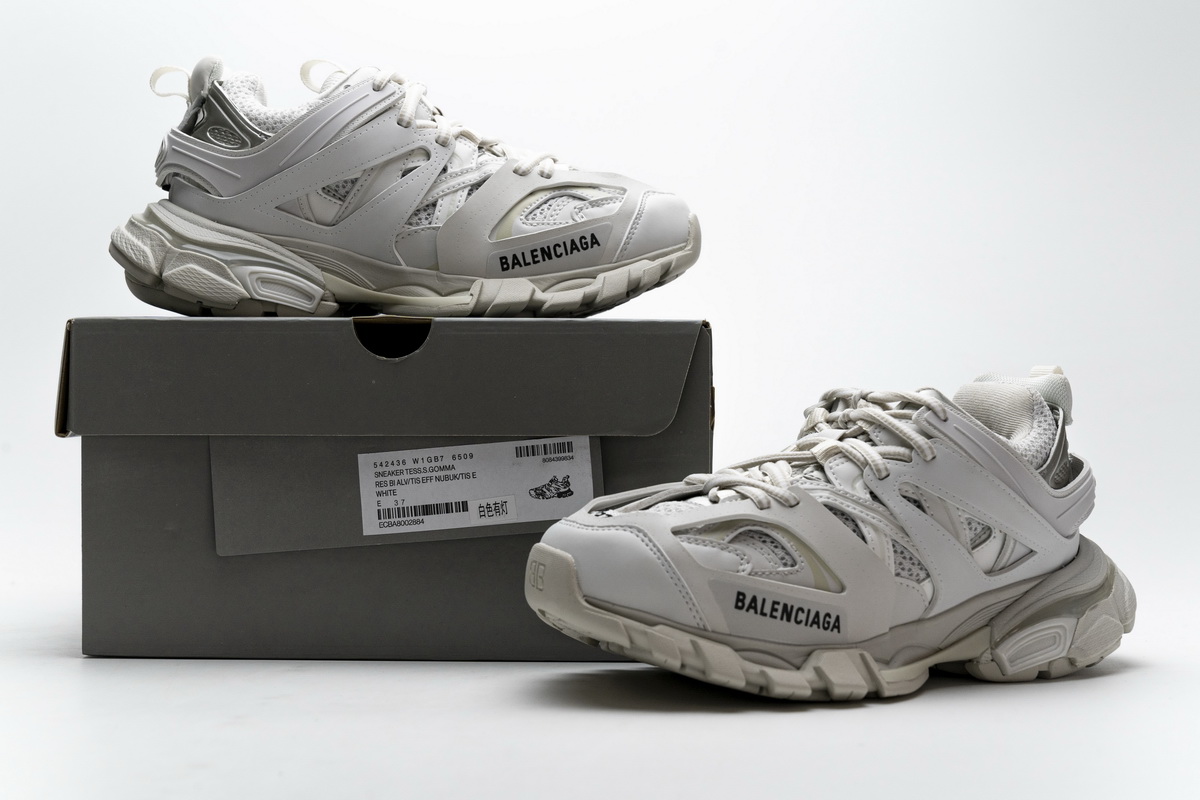 Balenciaga Track Trainer 'White' 542436 W1GB1 9000 - Shop Now for the Ultimate Footwear Experience