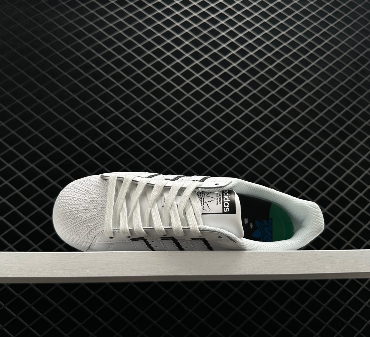 Adidas Superstar 'White Black' GV7186 - Classic Style with Sleek Monochrome Design