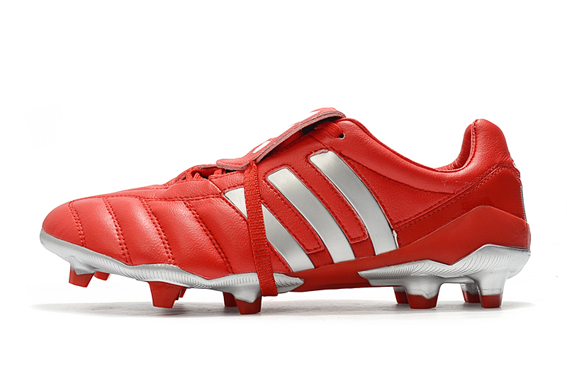 Adidas Predator Mania FG Red Silver EF3658 - Premium Soccer Cleats Adidas Predator Mania FG Red Silver EF3658 - Premium Soccer Cleats