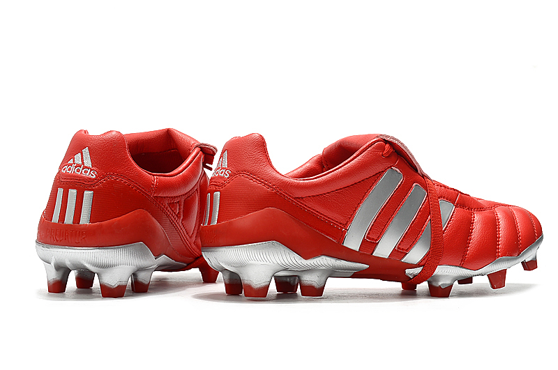 Adidas Predator Mania FG Red Silver EF3658 - Premium Soccer Cleats Adidas Predator Mania FG Red Silver EF3658 - Premium Soccer Cleats