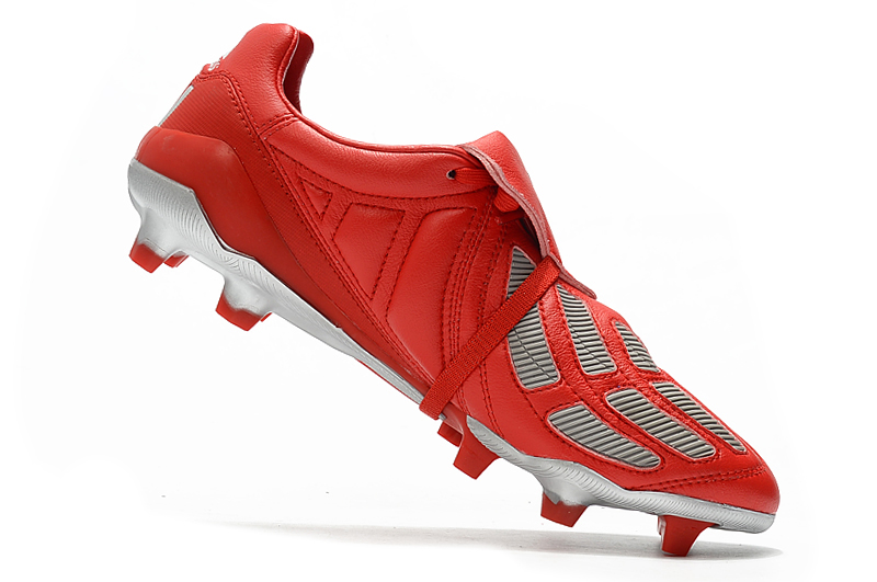 Adidas Predator Mania FG Red Silver EF3658 - Premium Soccer Cleats Adidas Predator Mania FG Red Silver EF3658 - Premium Soccer Cleats