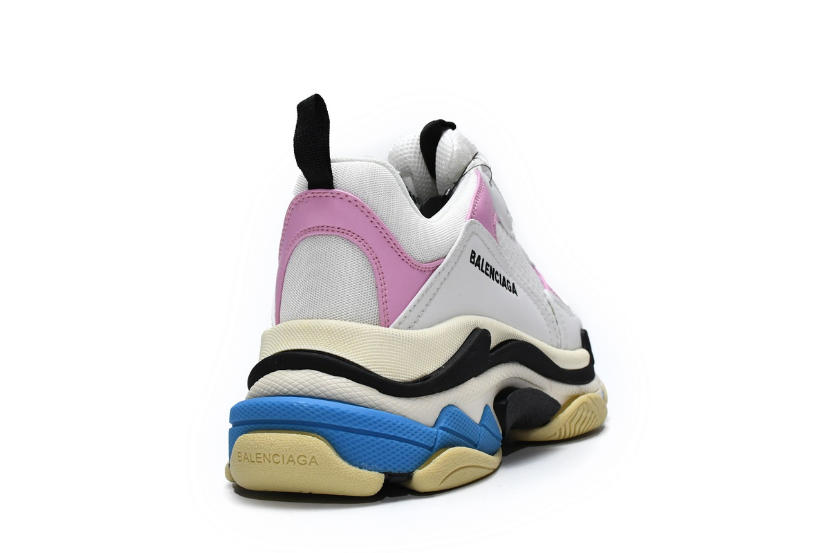 Balenciaga Triple S Blue Pink 524039 W09ON 8866 - Stylish and Sophisticated Footwear Balenciaga Triple S Blue Pink 524039 W09ON 8866 - Stylish and Sophisticated Footwear