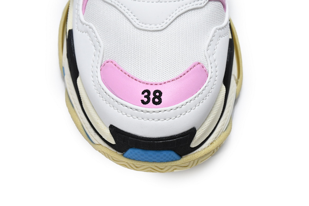 Balenciaga Triple S Blue Pink 524039 W09ON 8866 - Stylish and Sophisticated Footwear Balenciaga Triple S Blue Pink 524039 W09ON 8866 - Stylish and Sophisticated Footwear