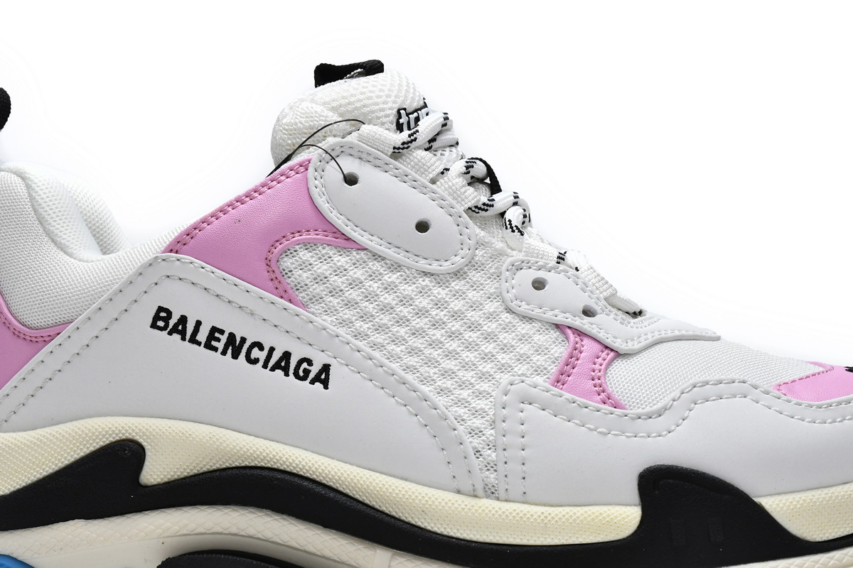 Balenciaga Triple S Blue Pink 524039 W09ON 8866 - Stylish and Sophisticated Footwear Balenciaga Triple S Blue Pink 524039 W09ON 8866 - Stylish and Sophisticated Footwear
