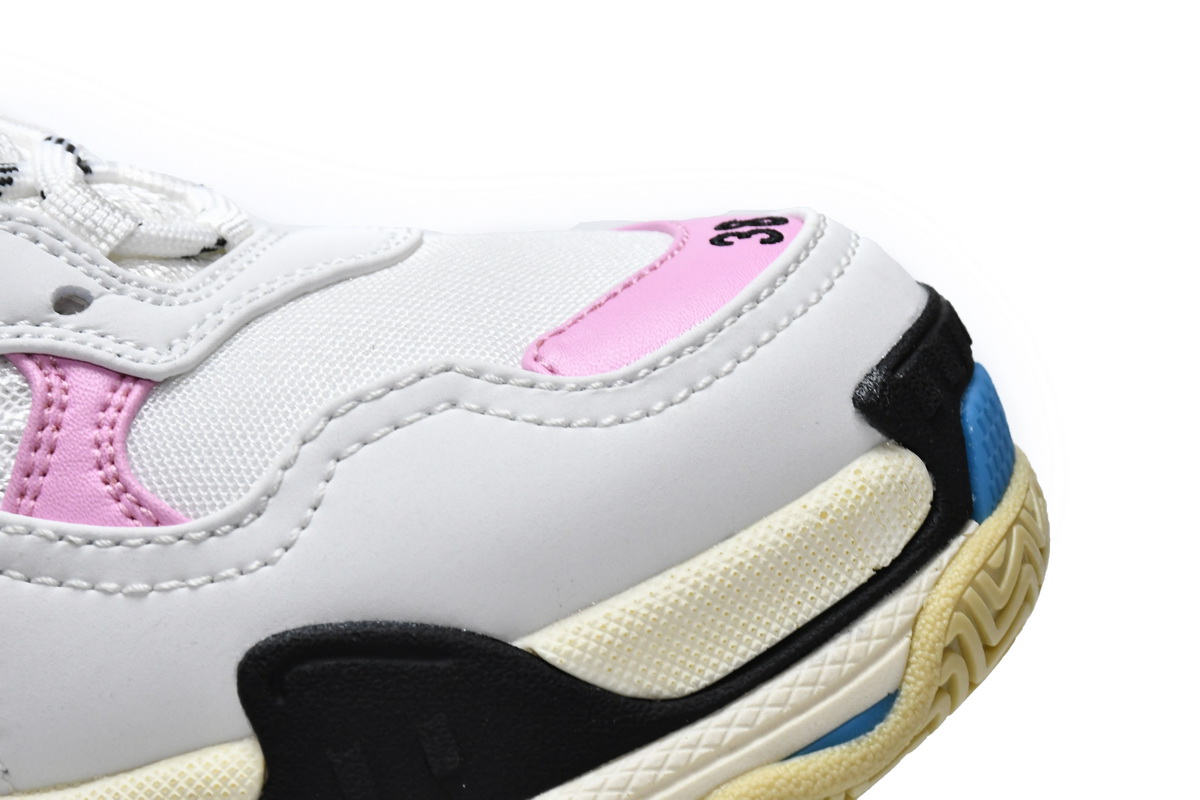 Balenciaga Triple S Blue Pink 524039 W09ON 8866 - Stylish and Sophisticated Footwear Balenciaga Triple S Blue Pink 524039 W09ON 8866 - Stylish and Sophisticated Footwear