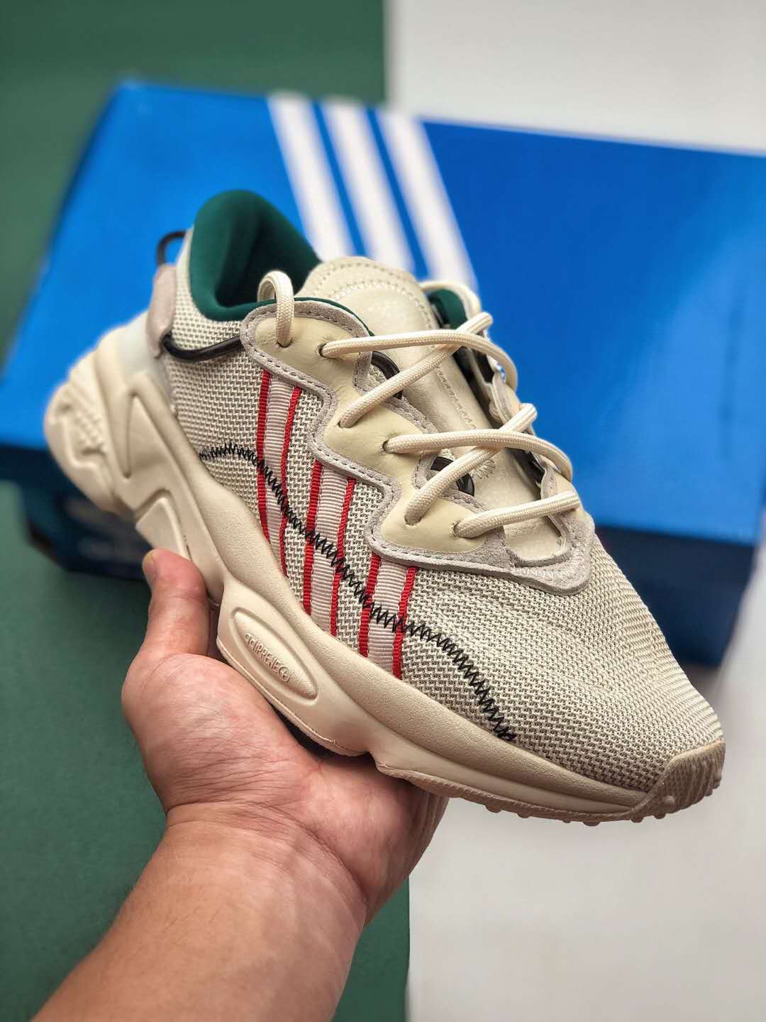 Adidas Pusha T x Ozweego 'Crystal White' EH0242 - Shop Now!