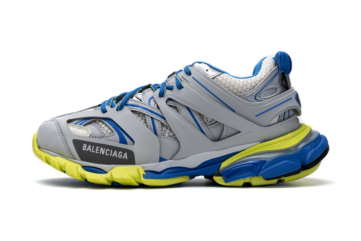 Balenciaga Tess S.Grey Blue Yellow 542023 W1GB9 6509 - Stylish and Vibrant Designer Sneakers Balenciaga Tess S.Grey Blue Yellow 542023 W1GB9 6509 - Stylish and Vibrant Designer Sneakers