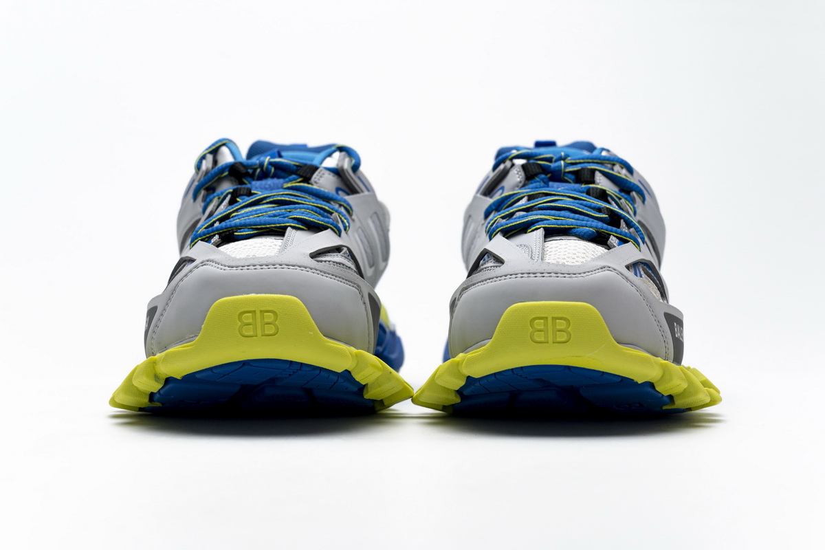 Balenciaga Tess S.Grey Blue Yellow 542023 W1GB9 6509 - Stylish and Vibrant Designer Sneakers Balenciaga Tess S.Grey Blue Yellow 542023 W1GB9 6509 - Stylish and Vibrant Designer Sneakers